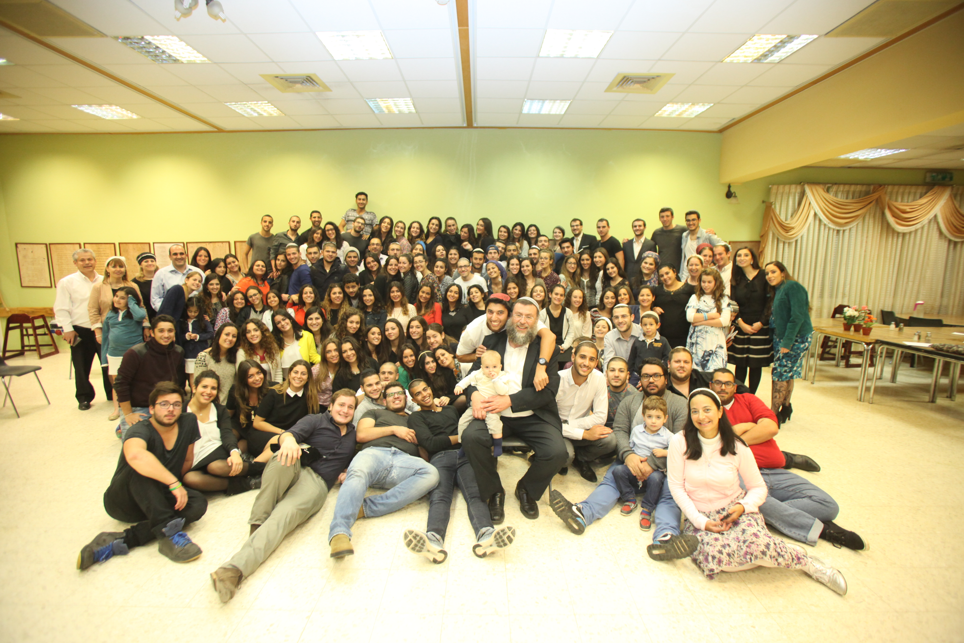 Chabbath Bogrim, rencontre des anciens avec les nouveaux étudiants.